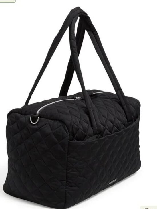 Vera Bradley Handbags - New Vera Bradley Medium Travel Duffel Bag in Performance Twill, Black $135